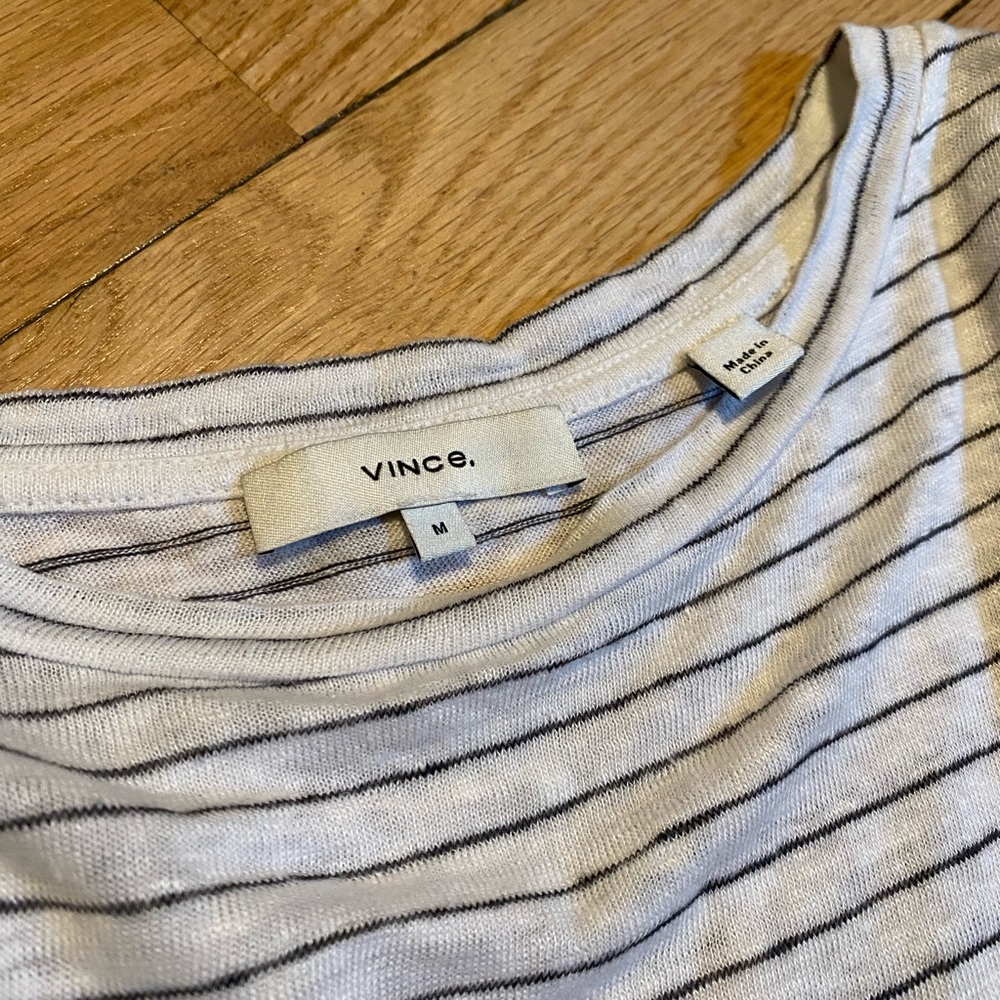 Vince Linen T Shirt